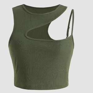 Knit Crop Tank Top Size Small